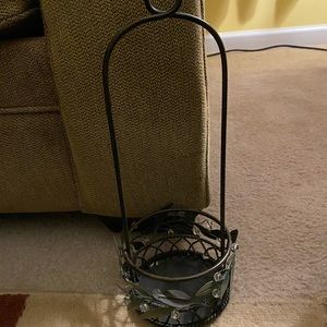 Partylite Hanging Leaf Candleholder